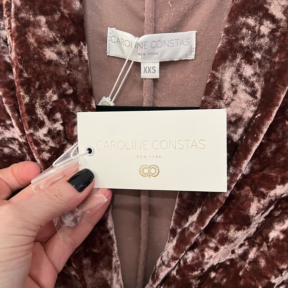 NWT CAROLINE CONSTAS Bel Mini Dress XXS - Picture 11 of 12